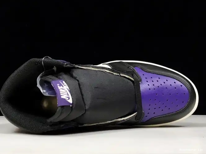 Boostmaster lin 555088-501 Air Court Jordan 1 Purple 0507